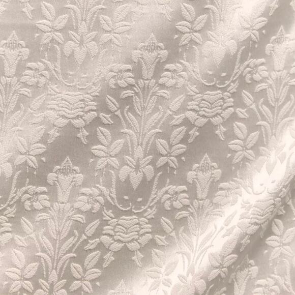 V. Chapman June Corset Jacquard Front-Slit Strapless Gown In Ivory Size 8 New - Picture 2 of 13